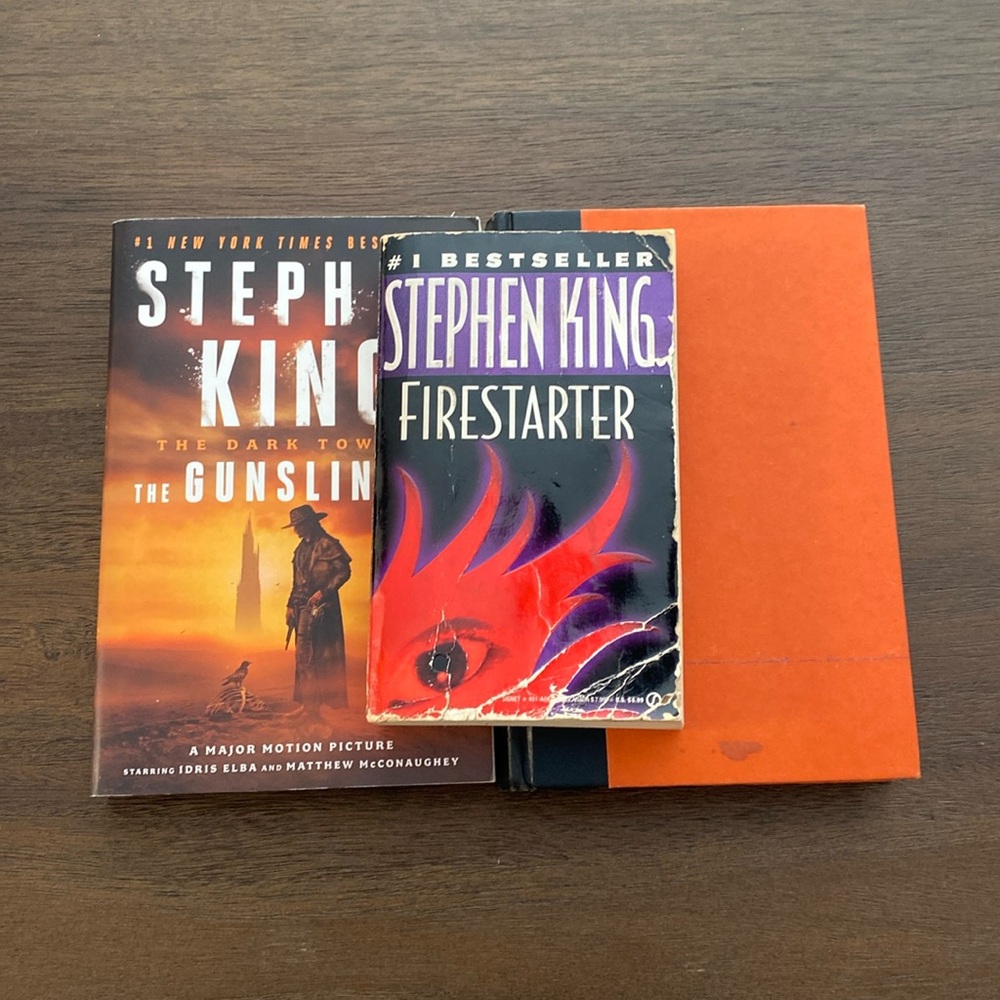 Stephen King Book Reader’s Bundle (Firestarter, Cujo, The Gunslinger)